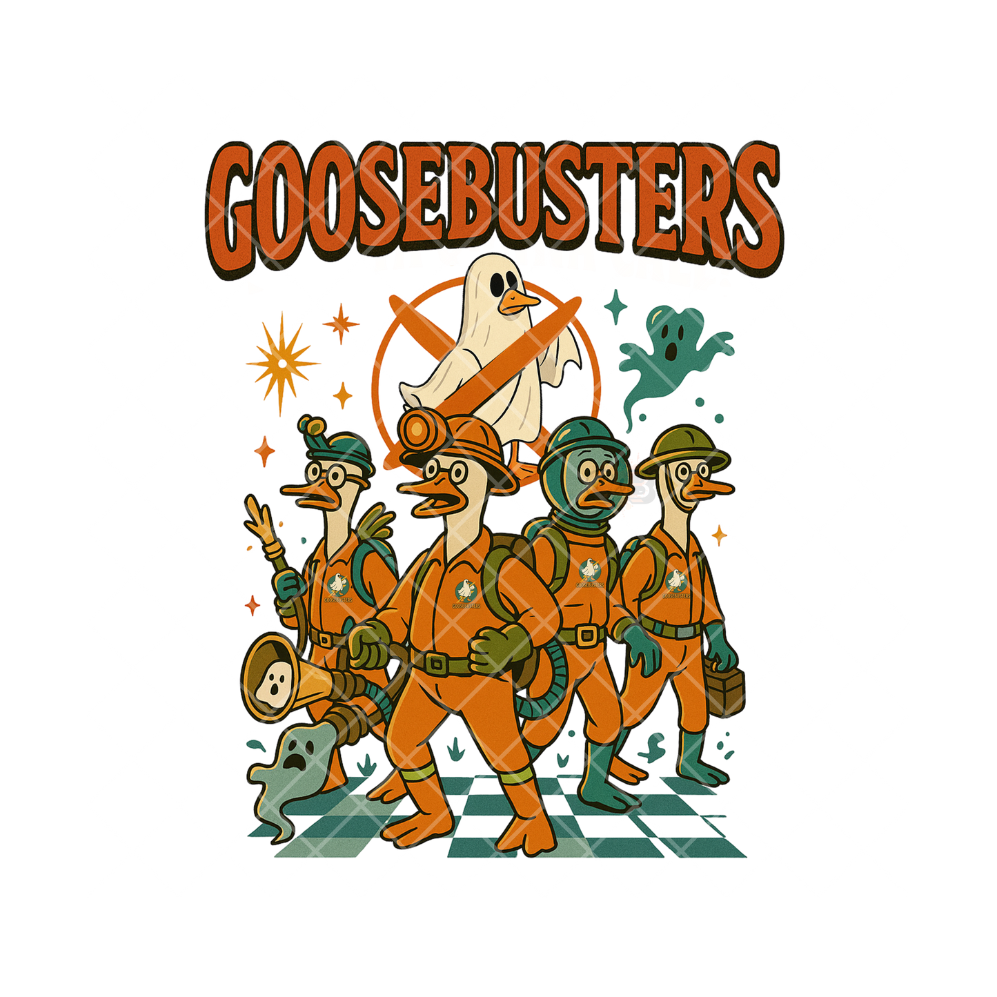 Goosebusters Halloween PNG File