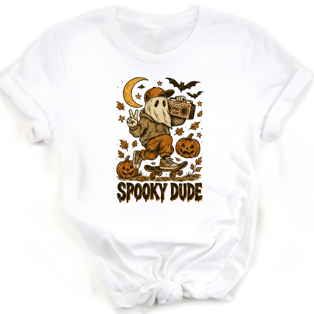 Spooky Dude -DRAFT - Premium Graphic T-Shirt for Casual Wear