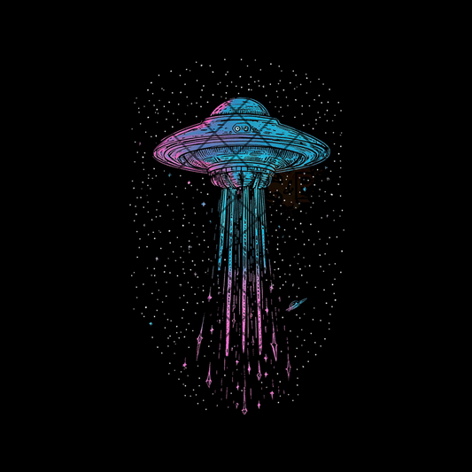 Comic spaceship PNG