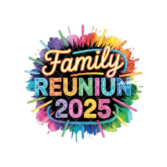 Family Reunion 2025 PNG