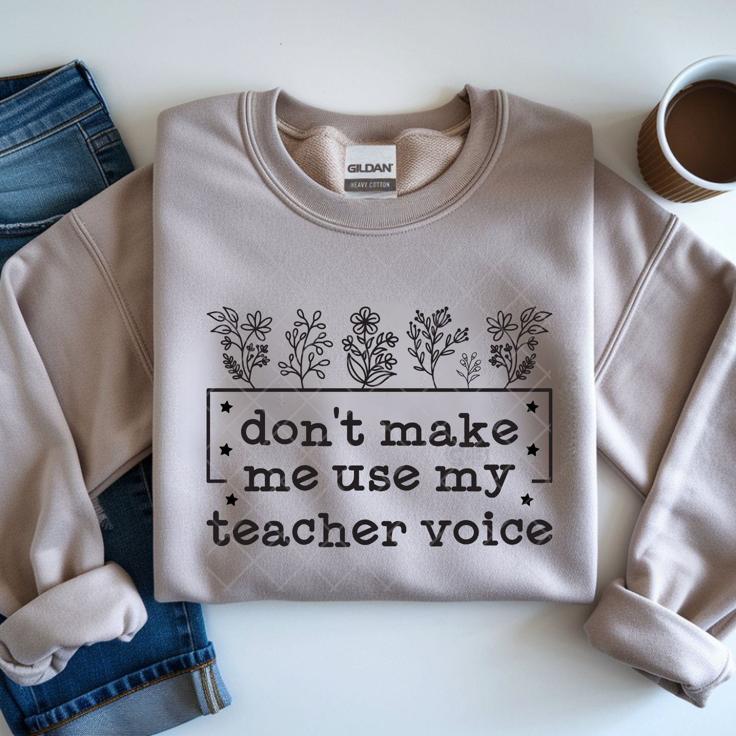 Teacher Voice Floral - Premium Graphic T-Shirt for Casual Wear