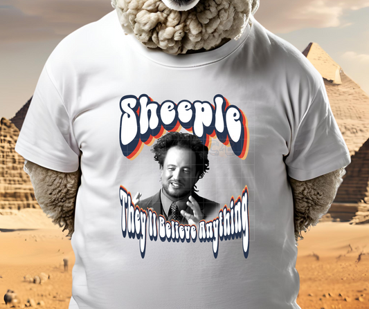 Sheeple They’ll Believe Anything T-Shirt