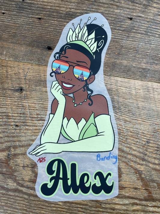 Alex princess #A25 Discount Print