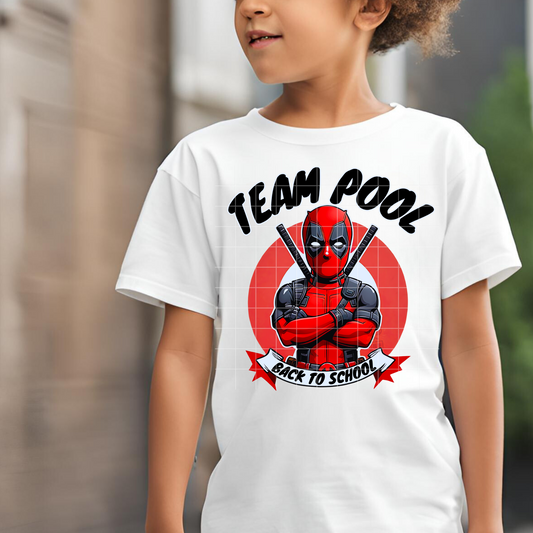 Team Pool Back To School T-Shirt