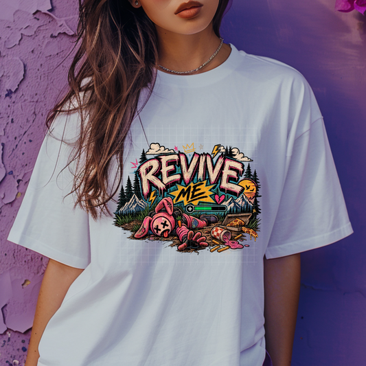 Revive Me - Premium Graphic Trendy T-Shirt for Casual Wear