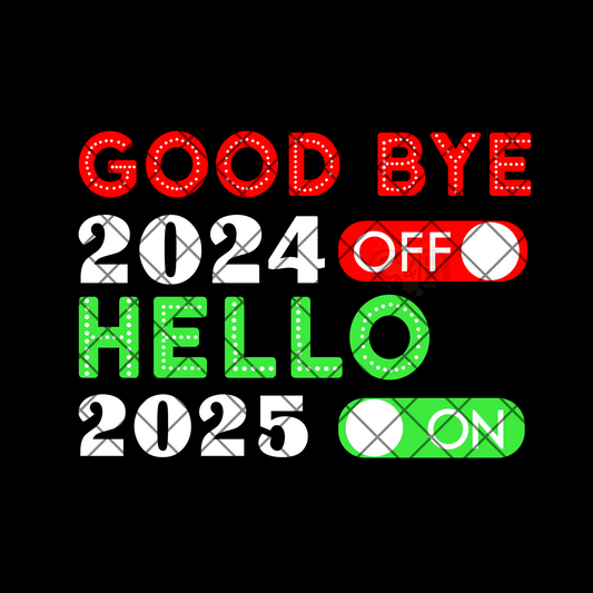 Goodbye 2024 PNG