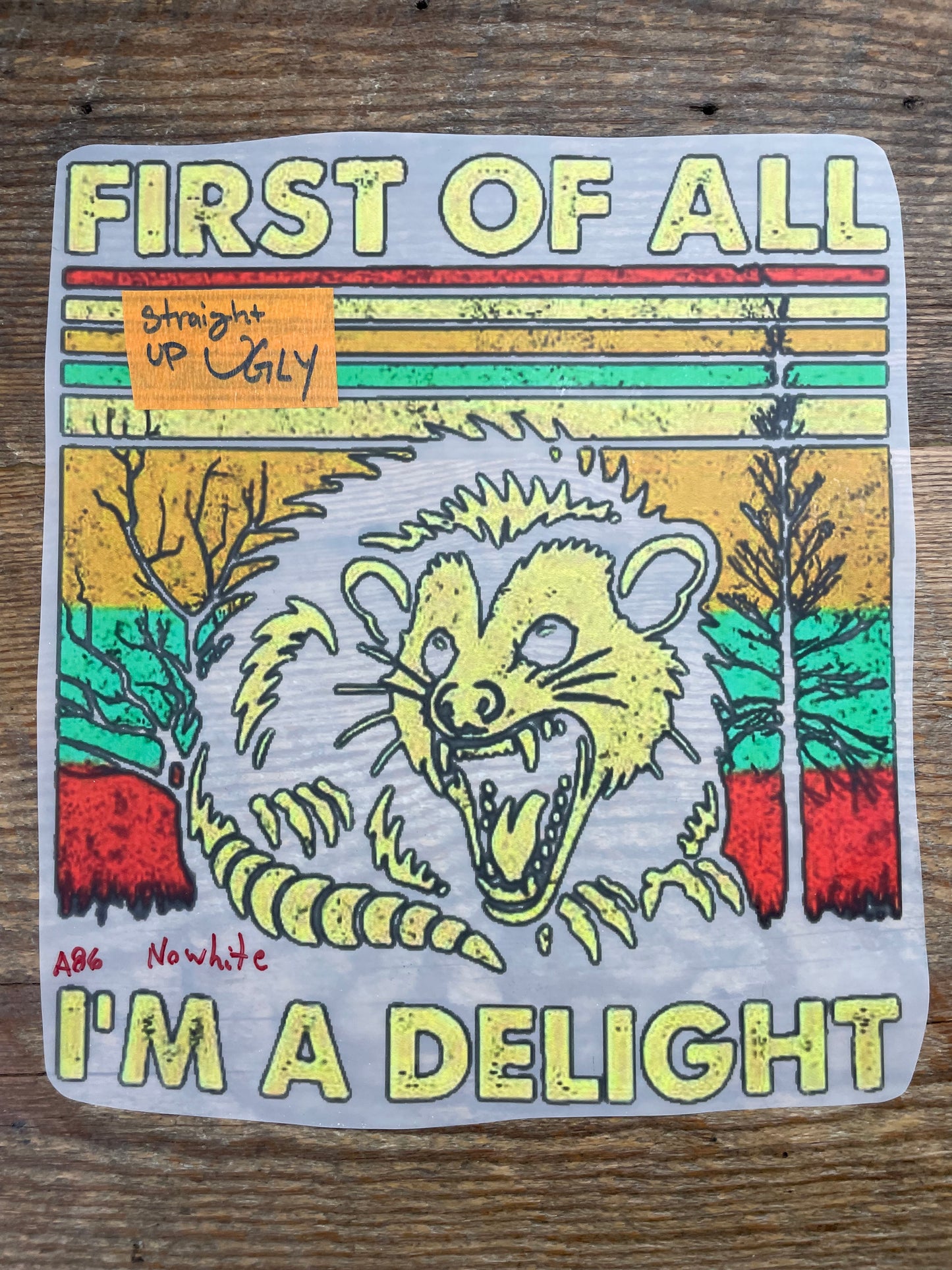 I’m a delight #A86 Discount Print