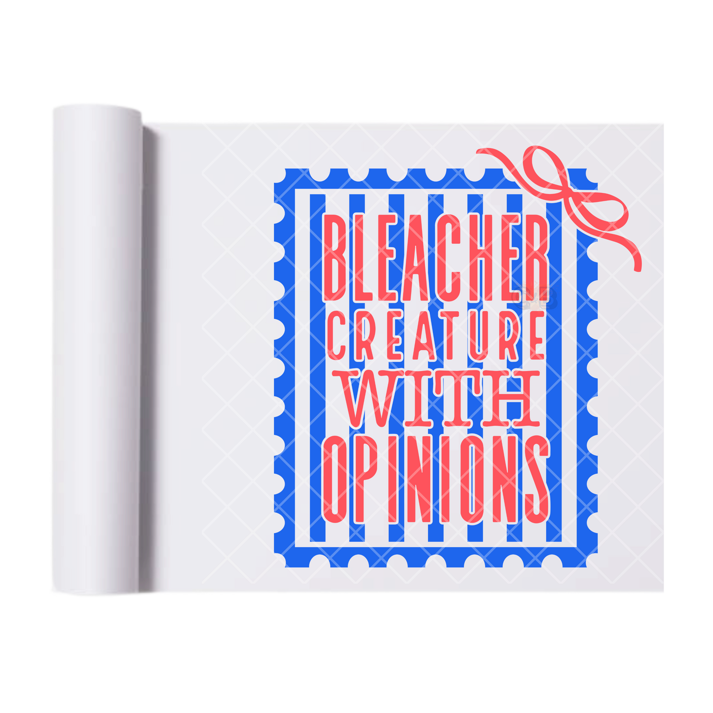 Bleacher Creator Baseball - Direct Print Film Transfer for T-Shirts, Cotton, Polyester & Blends - High-Quality Print