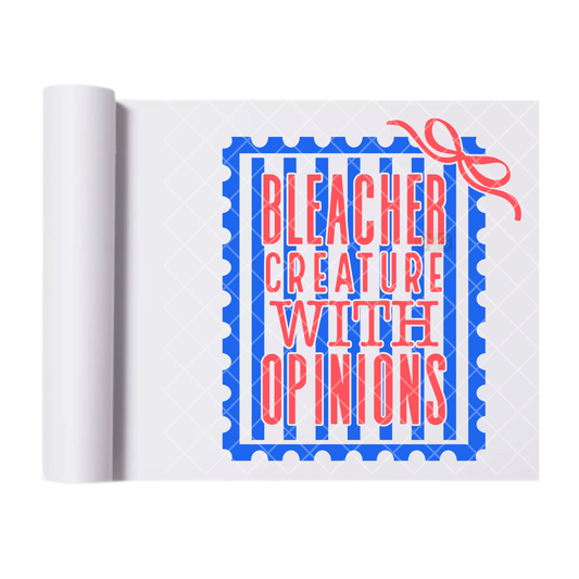 Bleacher Creator Baseball - Direct Print Film Transfer for T-Shirts, Cotton, Polyester & Blends - High-Quality Print