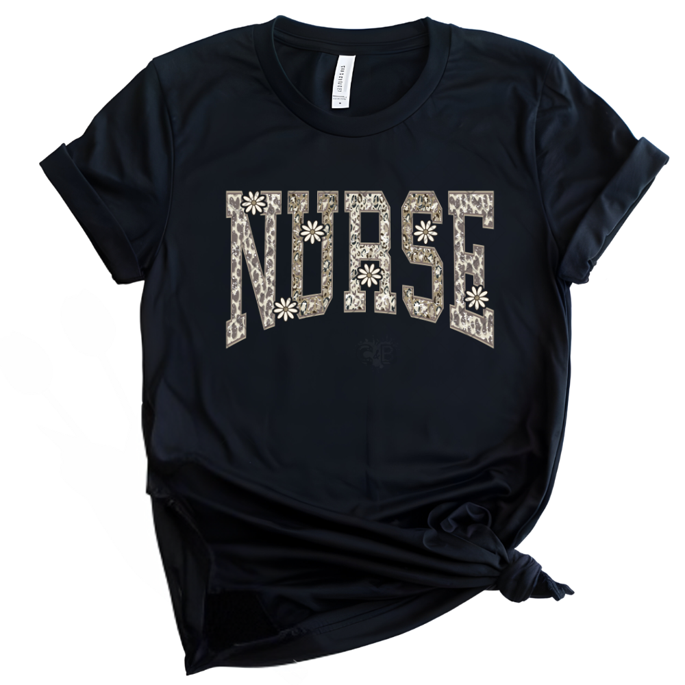 Nurse Lace Daisy - Premium Graphic T-Shirt for Casual Wear