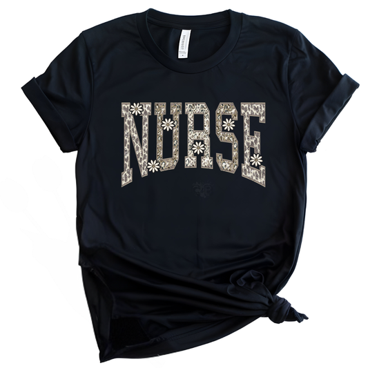 Nurse Lace Daisy - Premium Graphic T-Shirt for Casual Wear