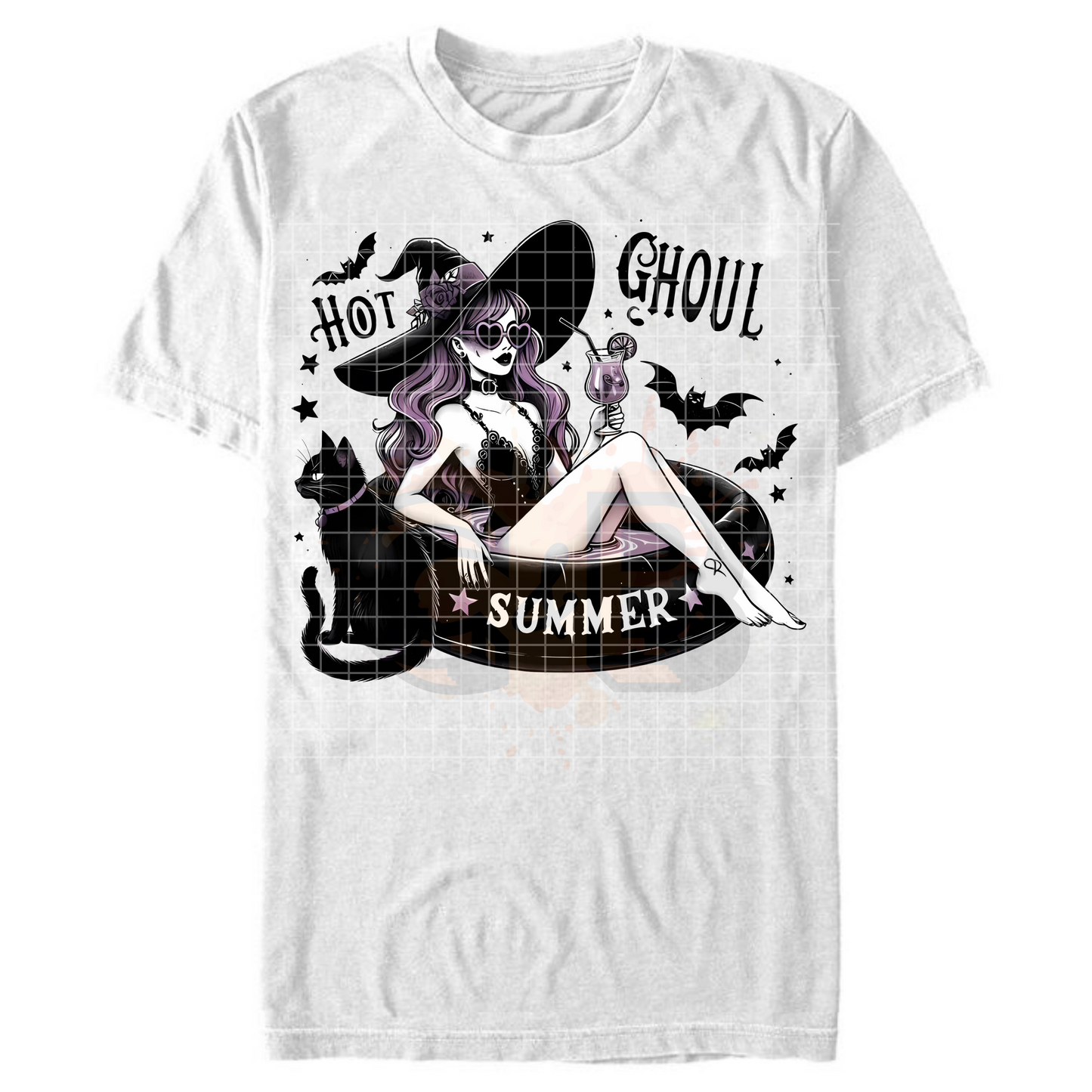 Hot Ghoul Summer Witch T-Shirt