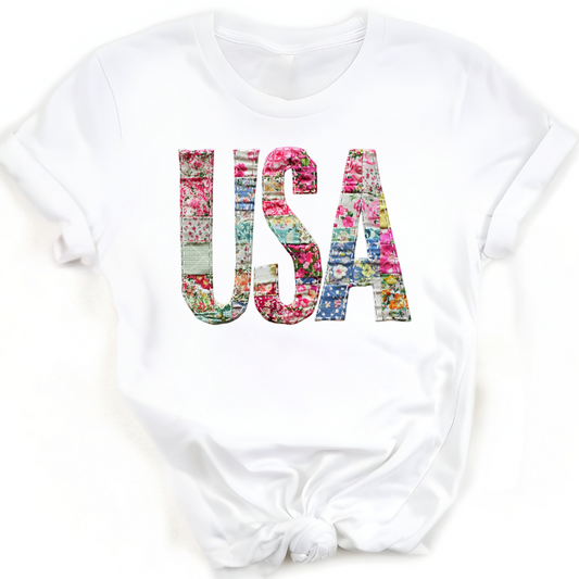 USA Quilt - Premium Graphic T-Shirt for Casual Wear