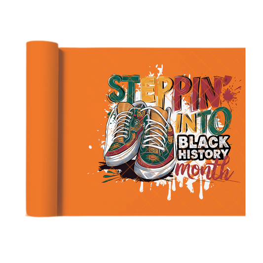 Stepping into black history DTF transfers for T-shirts