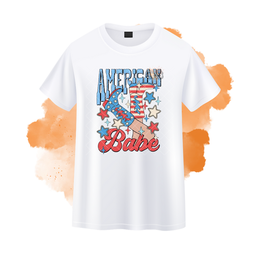 American Babe Boots T-Shirt