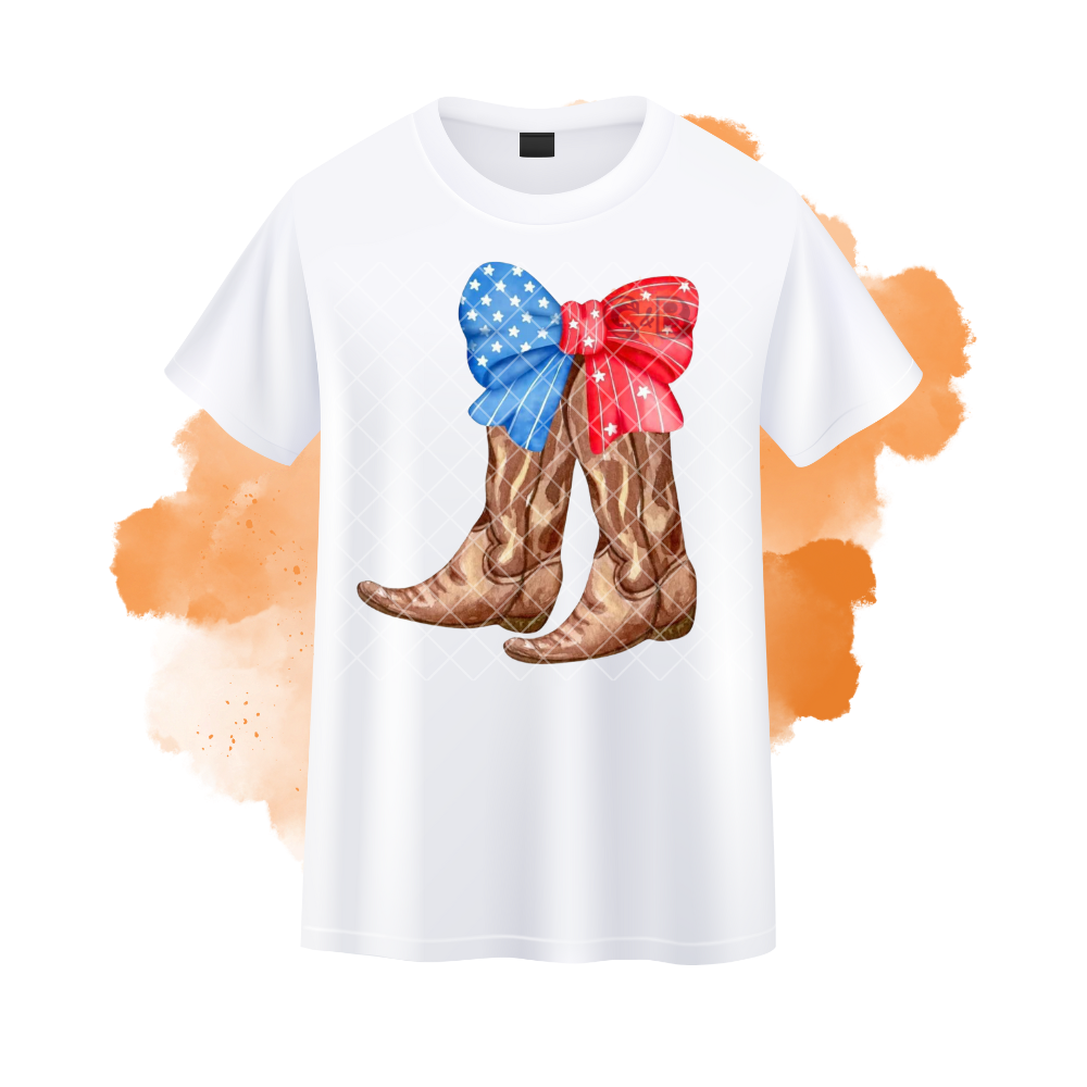 American Bow Boots T-Shirt