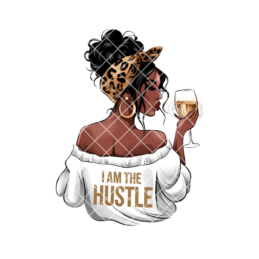 I am the hustle PNG