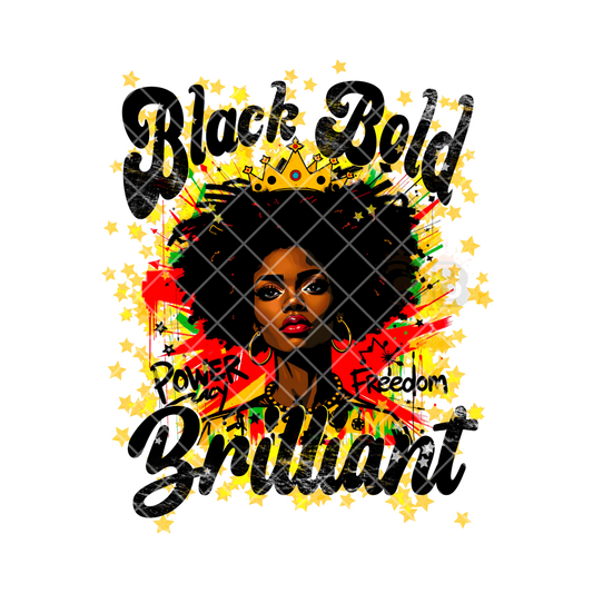 Black Bold Brilliant PNG