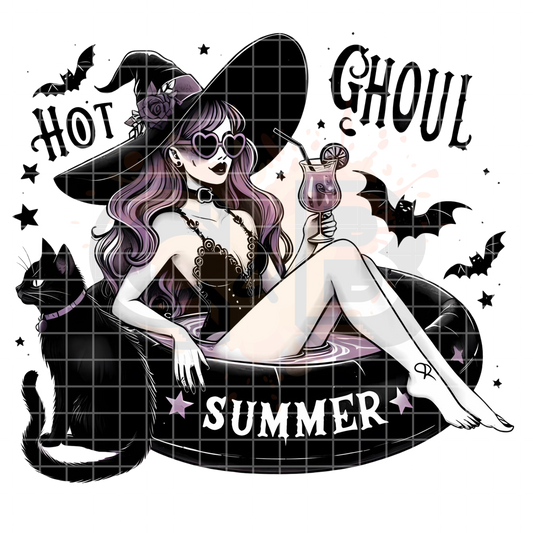 Hot Ghoul Summer Witch PNG