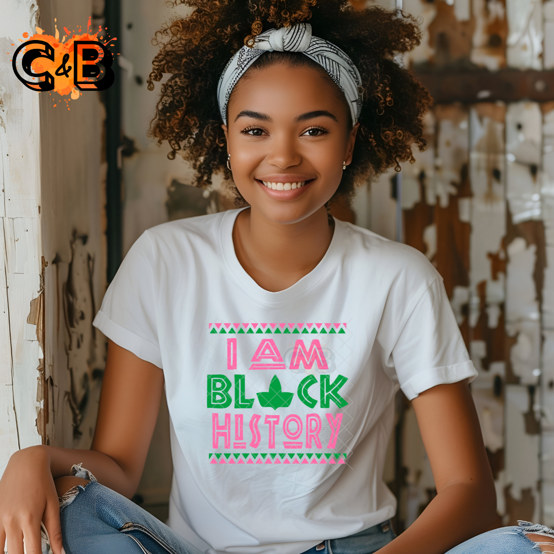 I am black history PNG