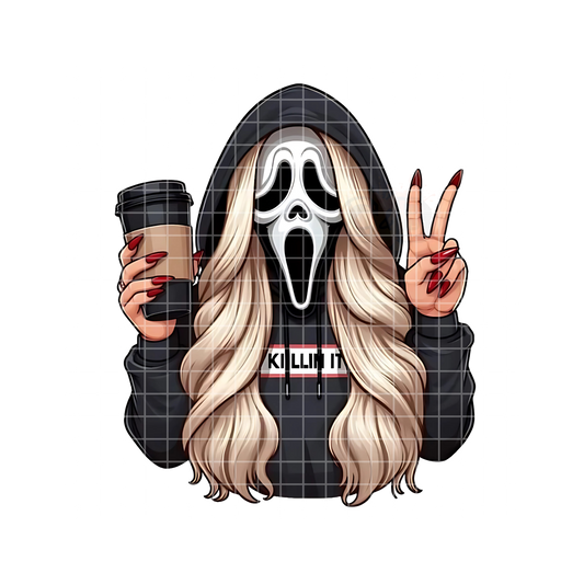 Ghostface MAMA Killin It Blonde PNG