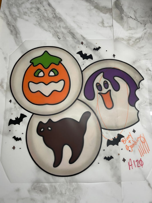 Halloween cookies #A120 Discount Print