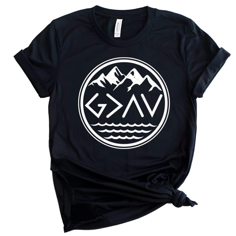 God Is Greater Than The Highs And Lows PNG