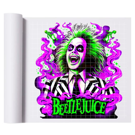 Beetlejuice Pop DTF Transfer