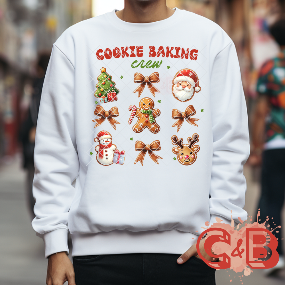 Cookie Baking Crew DTF Transfer