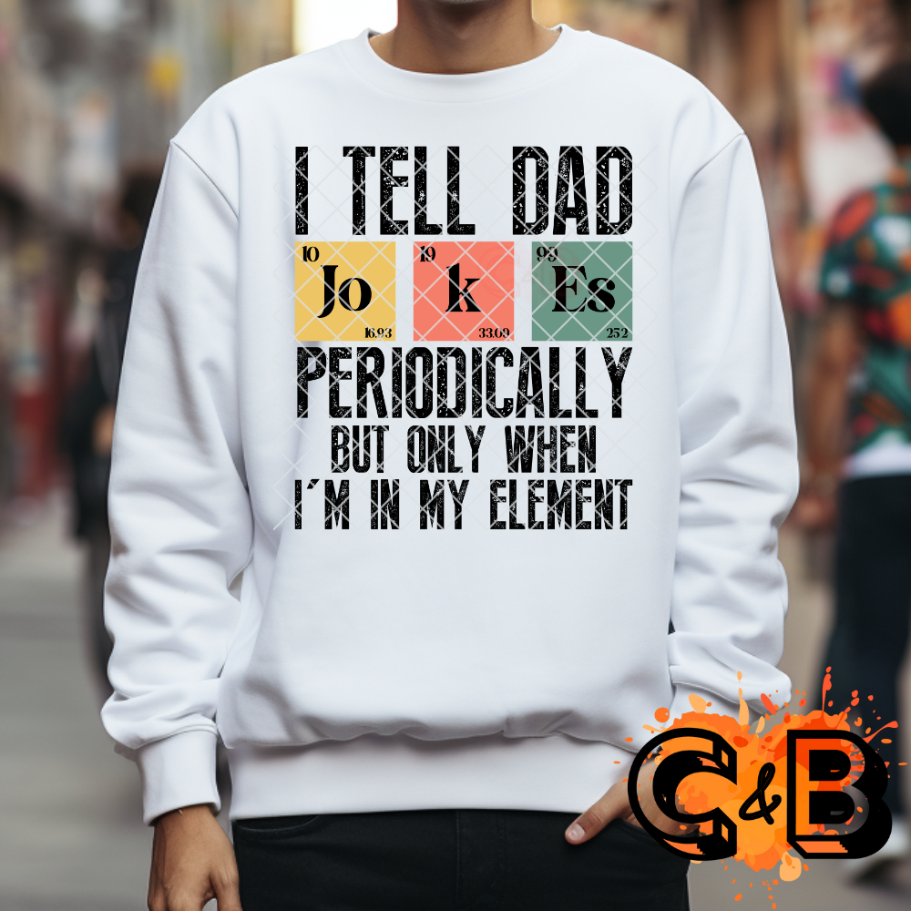 I tell dad periodically PNG