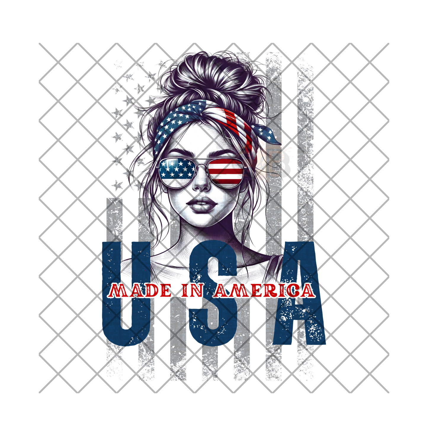 Made In America Girl PNG