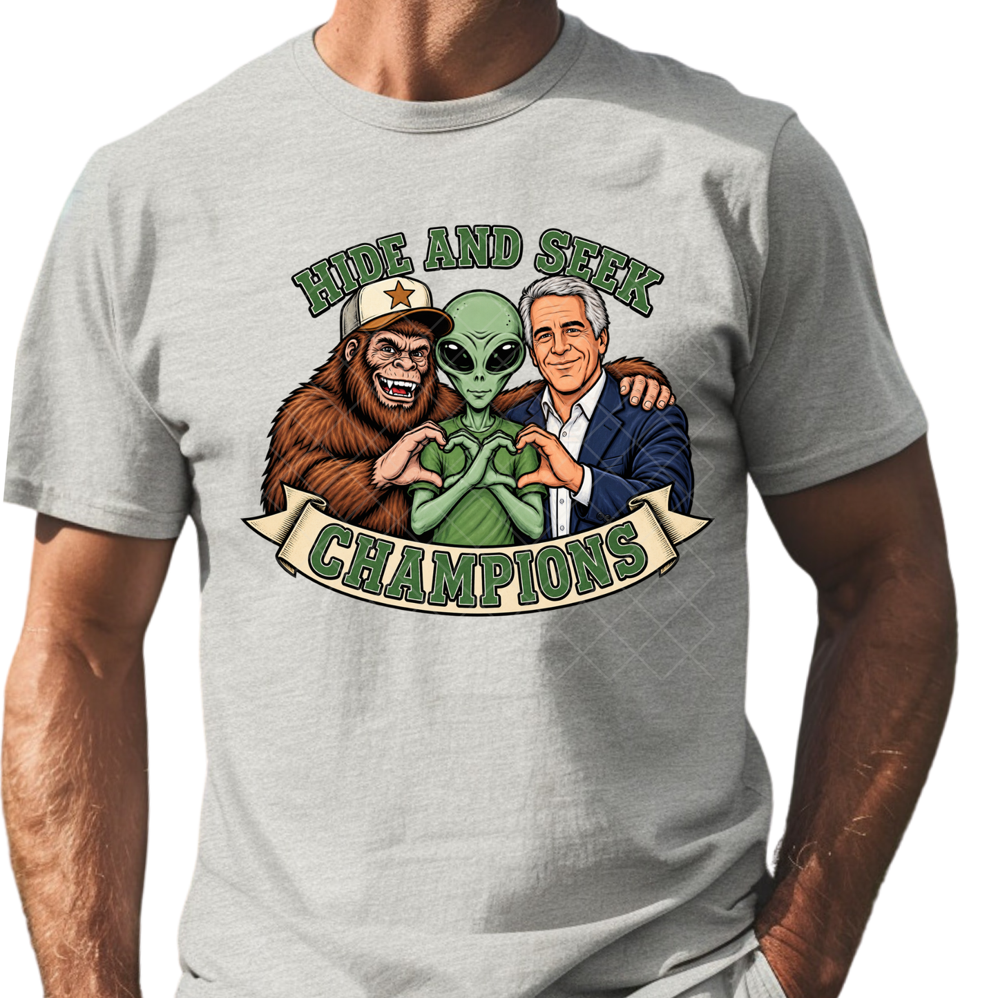 Hide and Seek Jeffrey - Premium Graphic Trendy T-Shirt for Casual Wear
