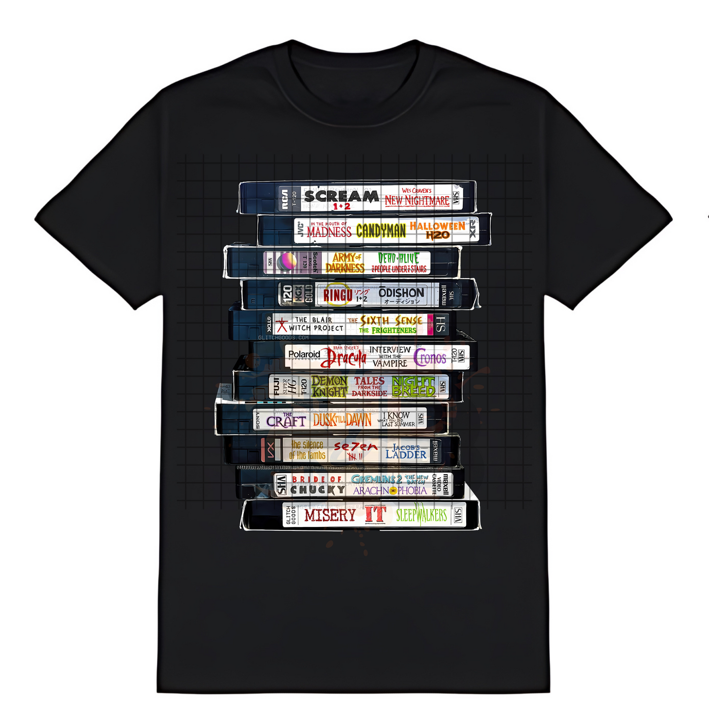 Vintage VHS Stack T-Shirt