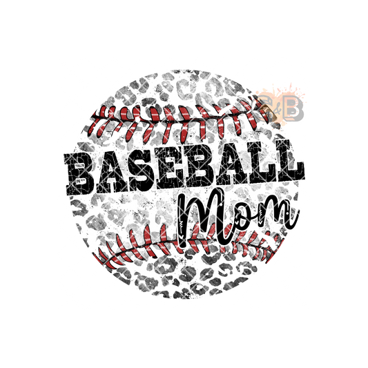 Baseball Mom Ball PNG