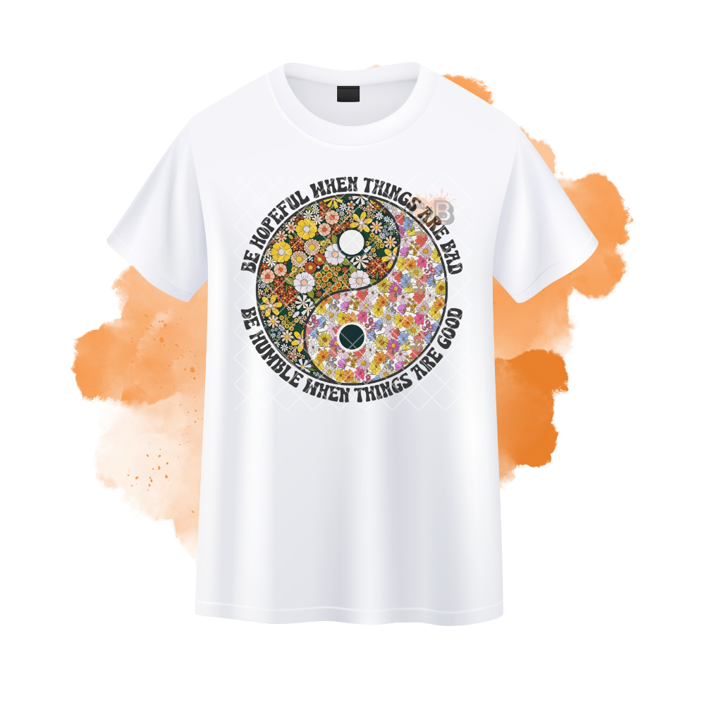 Be Hopeful YingYang T-Shirt