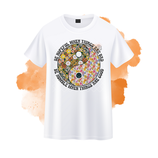 Be Hopeful YingYang T-Shirt