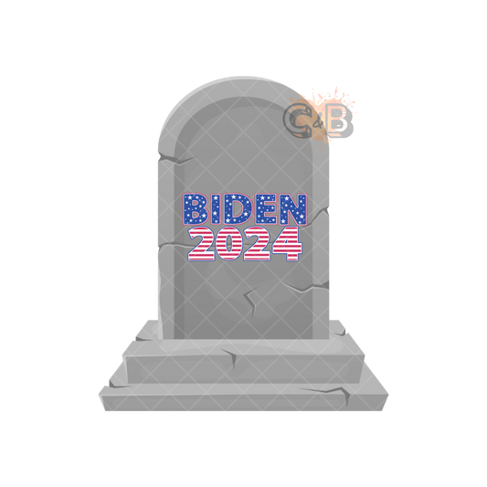 Biden Gravestone PNG