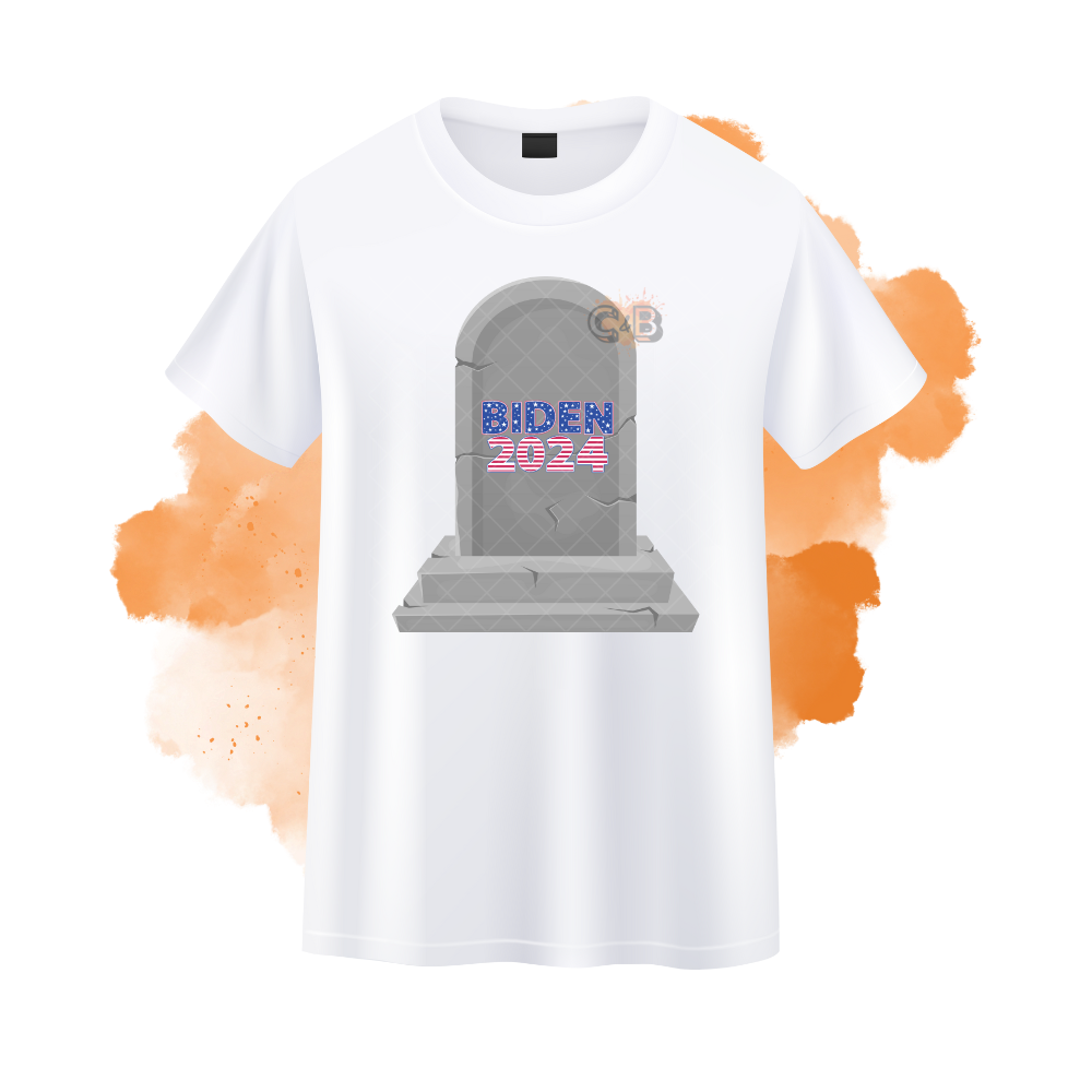 Biden Gravestone T-Shirt