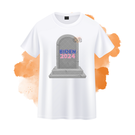 Biden Gravestone T-Shirt