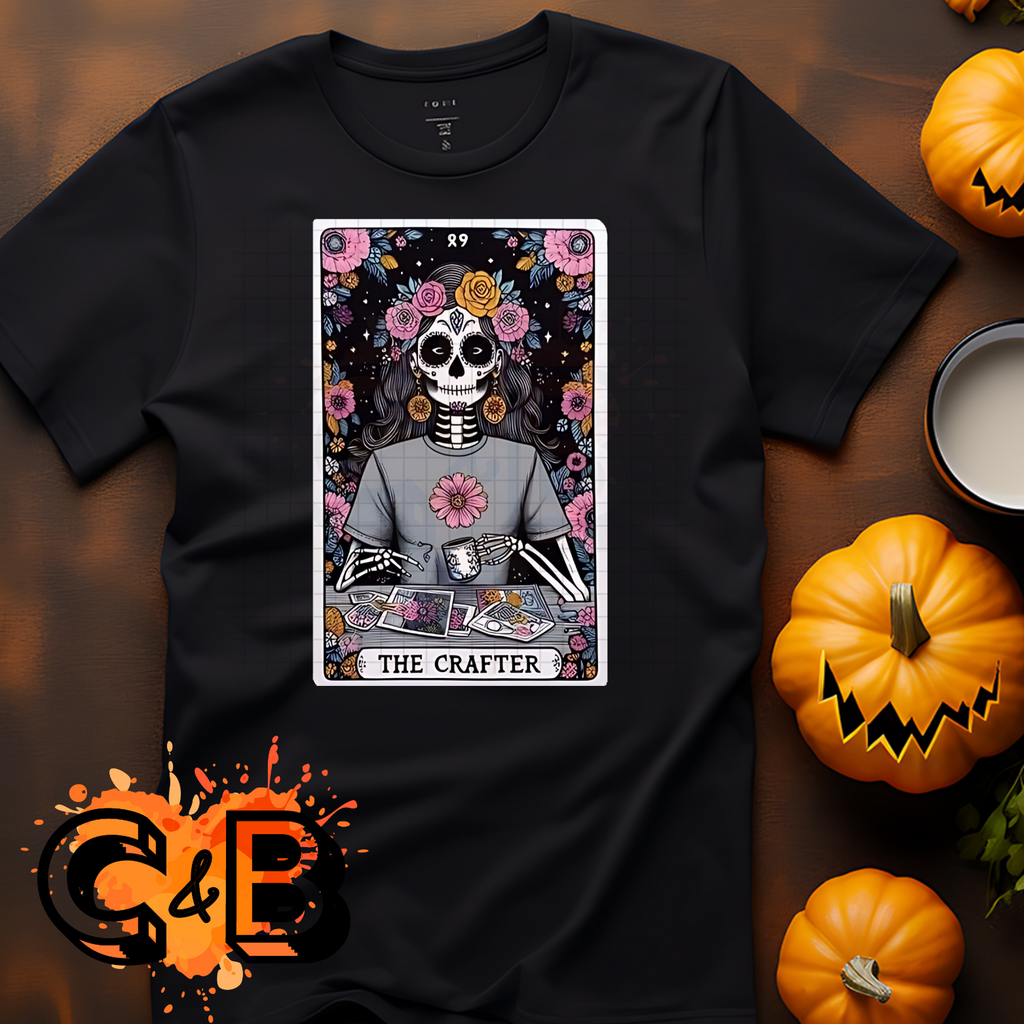 The Crafter Tara Card Halloween T-Shirt