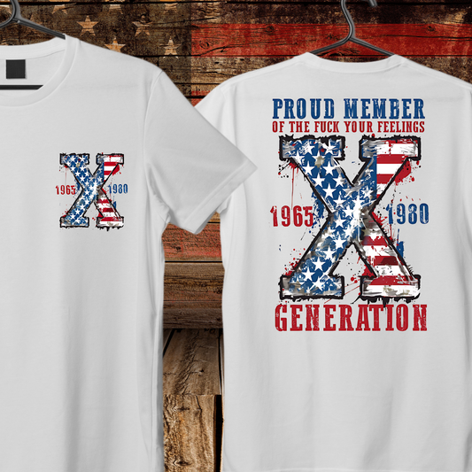 American Flag X Generation T-Shirt