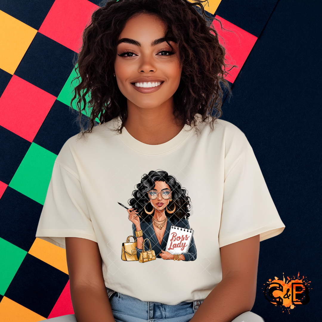 Boss lady PNG