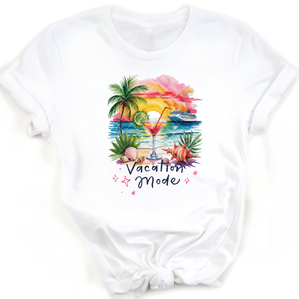 Vacation Mode - Premium Graphic T-Shirt for Casual Wear