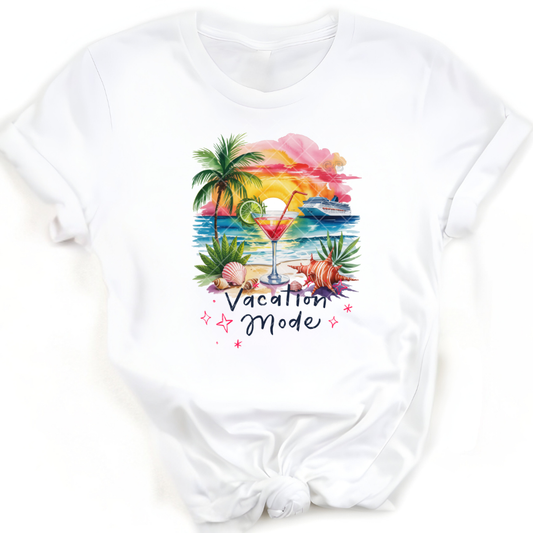Vacation Mode - Premium Graphic T-Shirt for Casual Wear