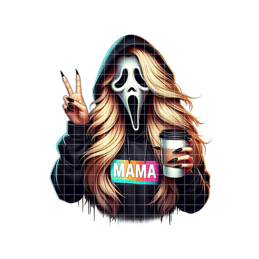 Ghostface MAMA Glam Hair PNG