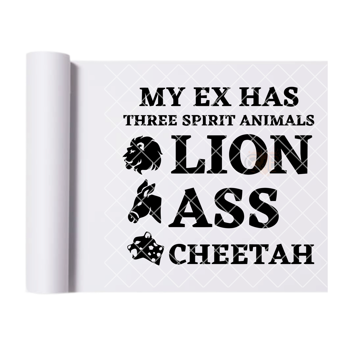 Three spirit animals DTF transfer-high quality transfer for printing