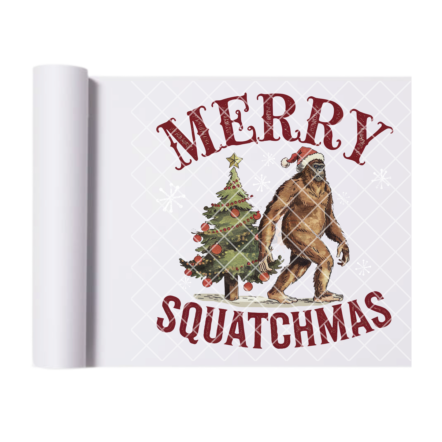 Merry Squatchmas DTF Transfer