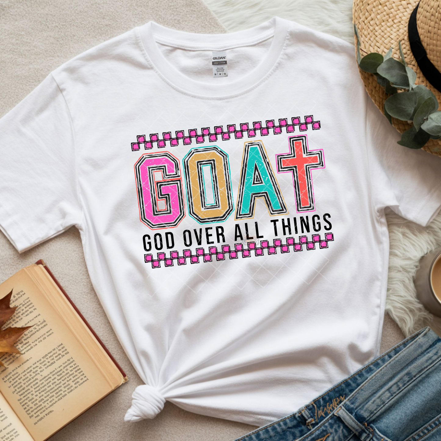 GOAT God Over All Things - Premium Graphic T-Shirt for Casual Wear