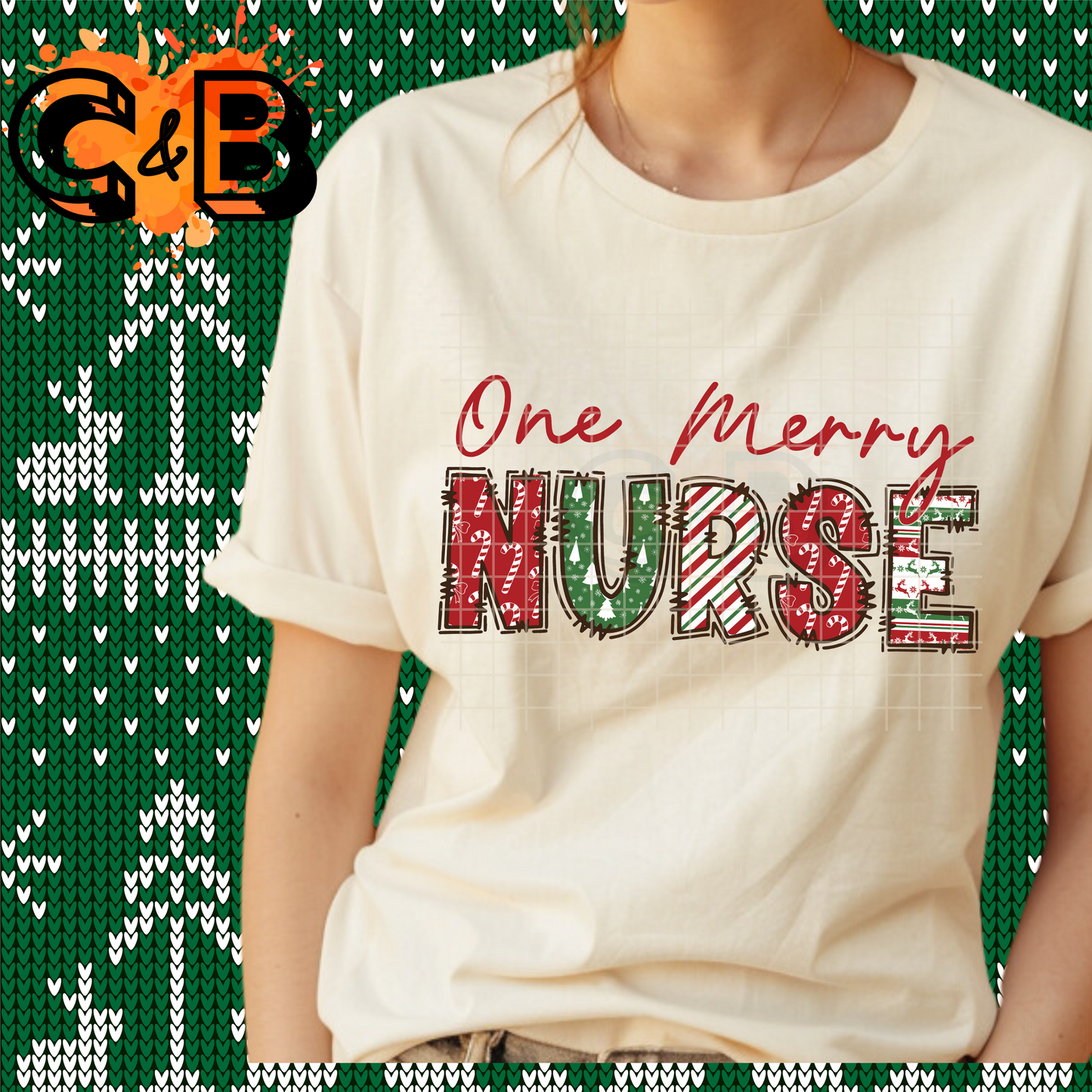 One Merry Nurse PNG