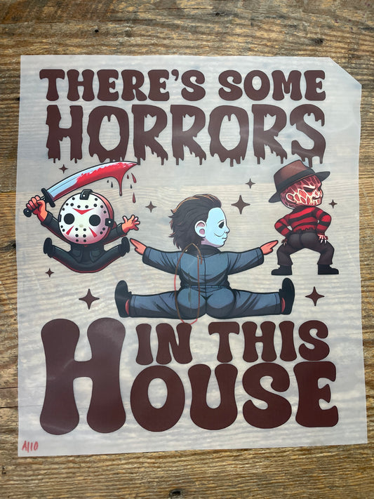 Horror in this house #A111 Discount Print